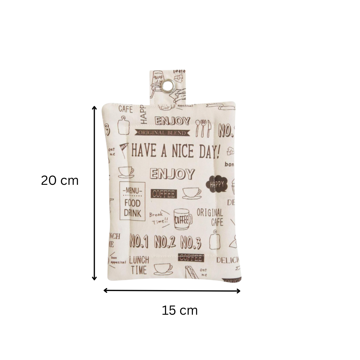 Sanbelm Multipurpose Table Wiper & Pot Holder - Brown