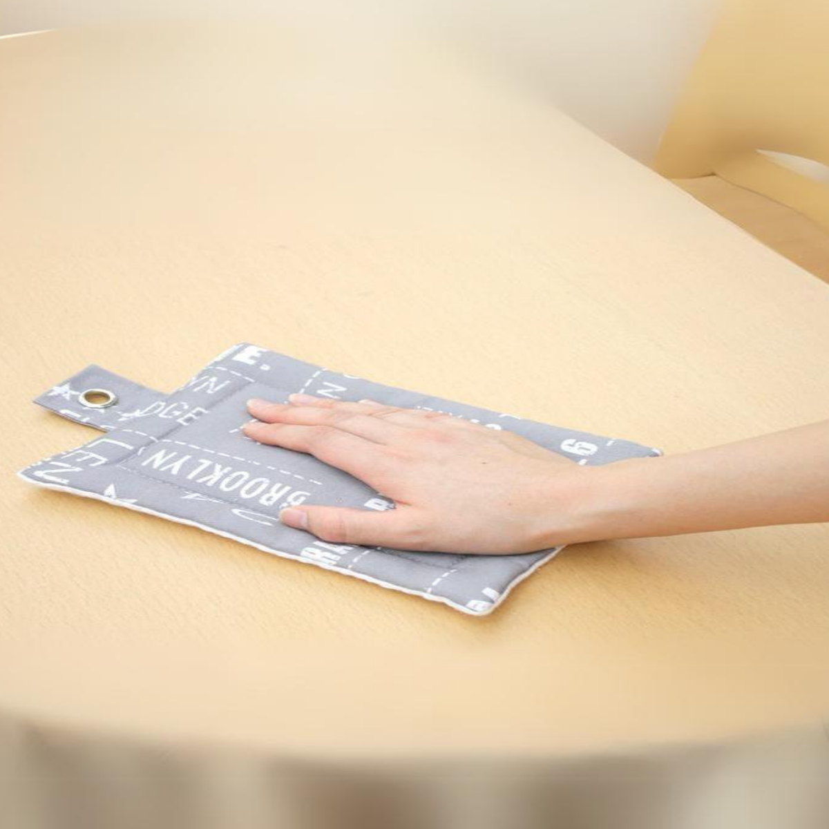 Sanbelm Kitchen Pot Holder Table Wiper Grey