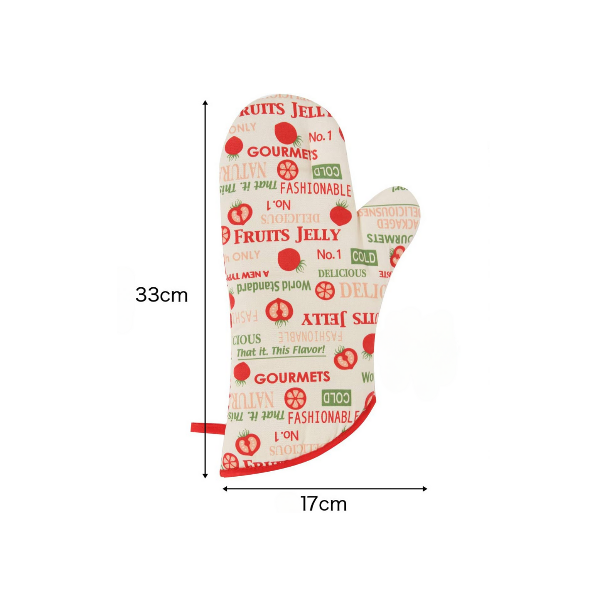 Sanbelm Japanese Oven Glove/Gauntlet - Fruits Jelly