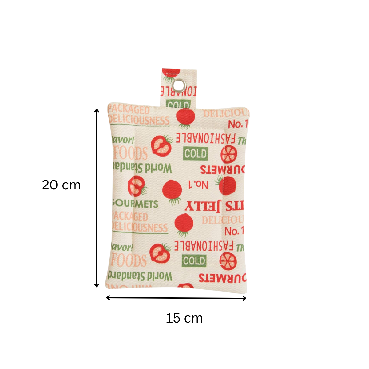 Sanbelm Multipurpose Table Wiper & Pot Holder - Tomato