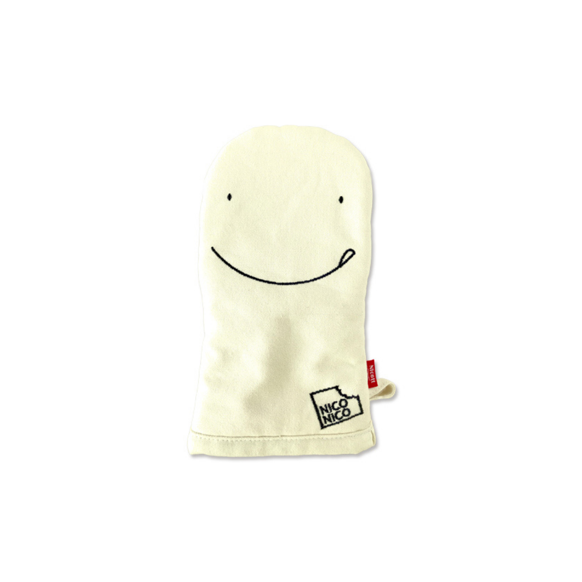 Sanbelm Nicotto Mitten Smiley - Ivory