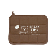 Sanbelm Pot Mat Bear - Brown