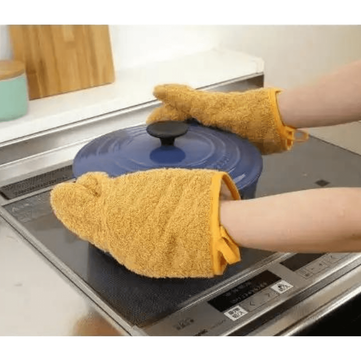 Sanbelm Kitchen Mittens - Orange