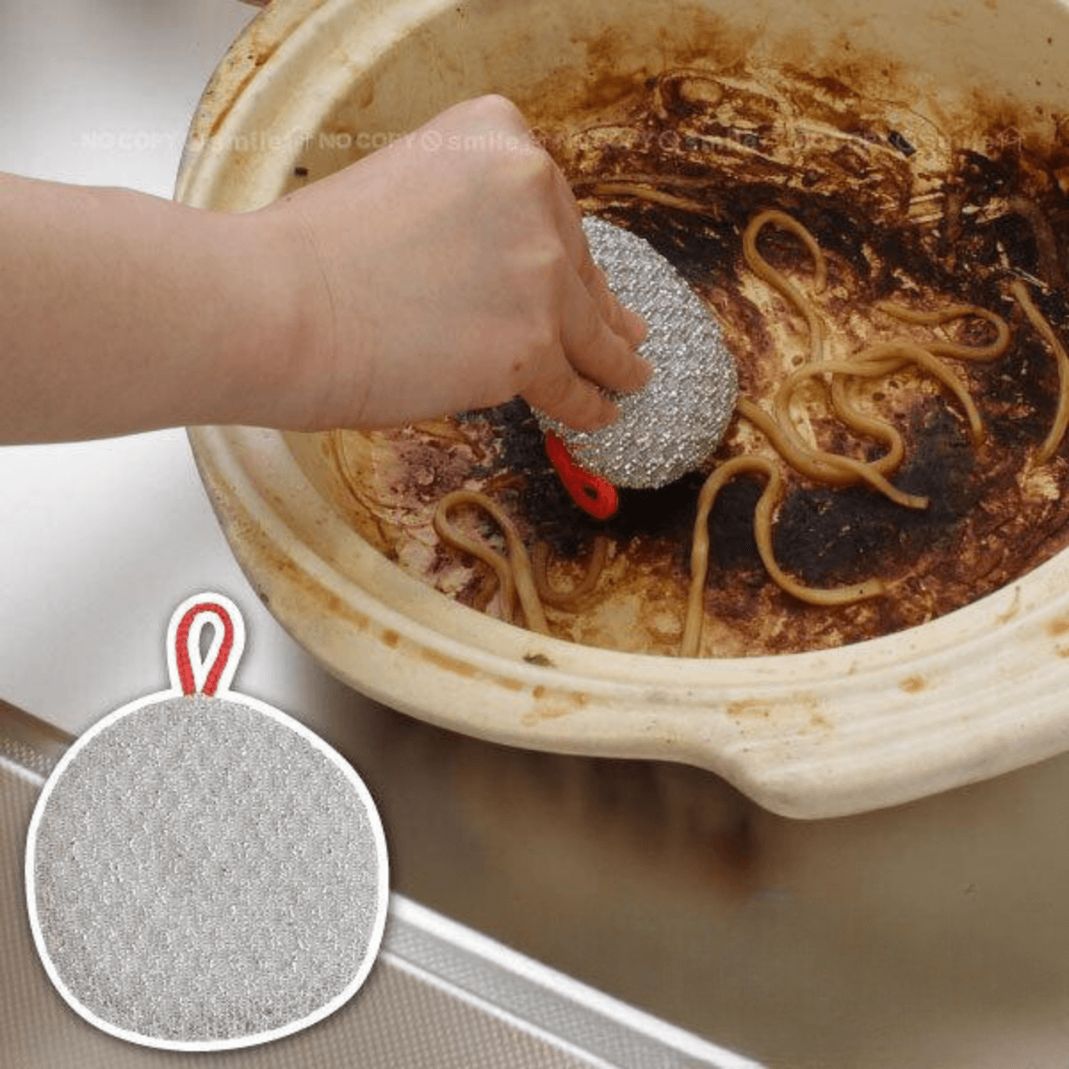 Sanbelm S/S Scourers Brush
