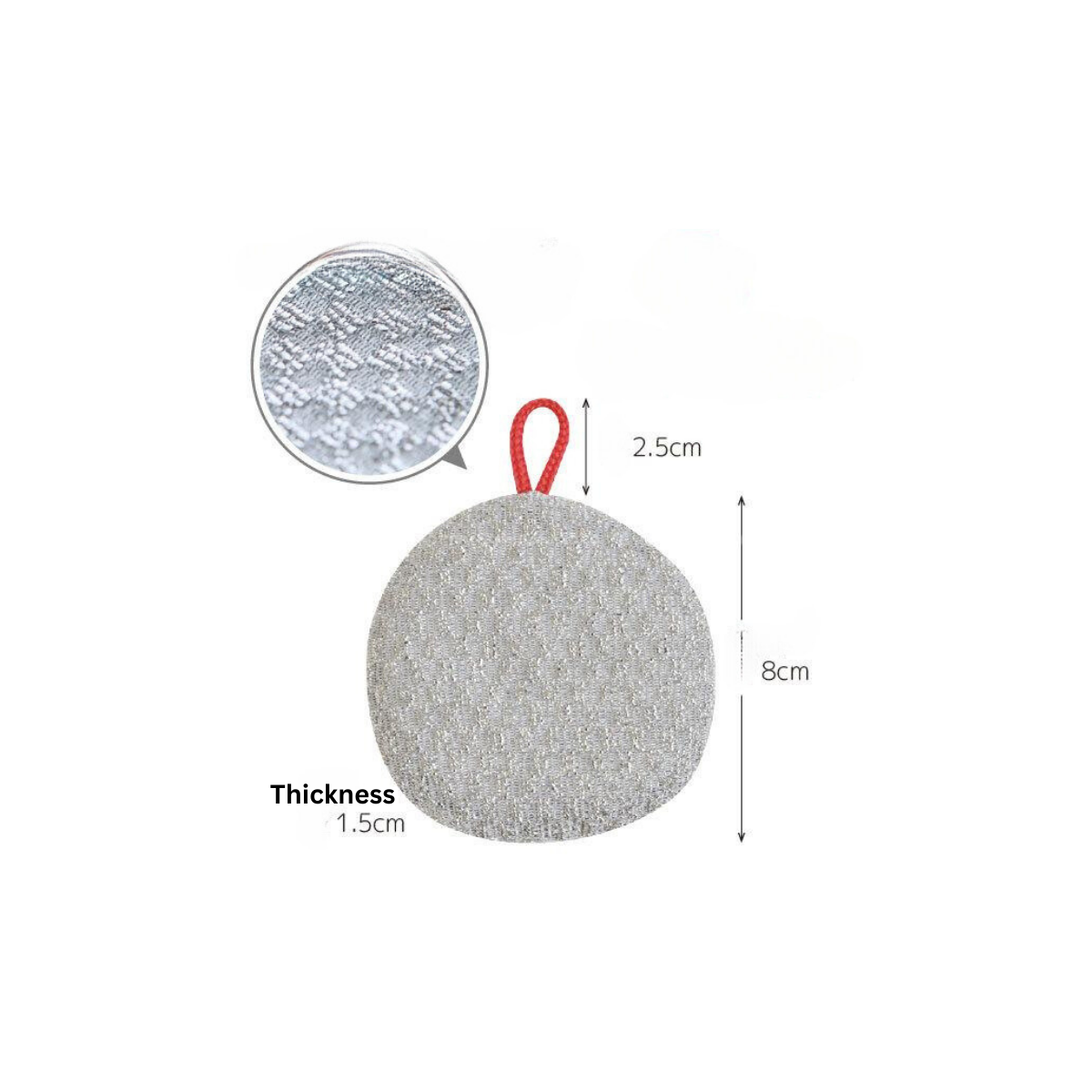 Sanbelm S/S Scourers Brush