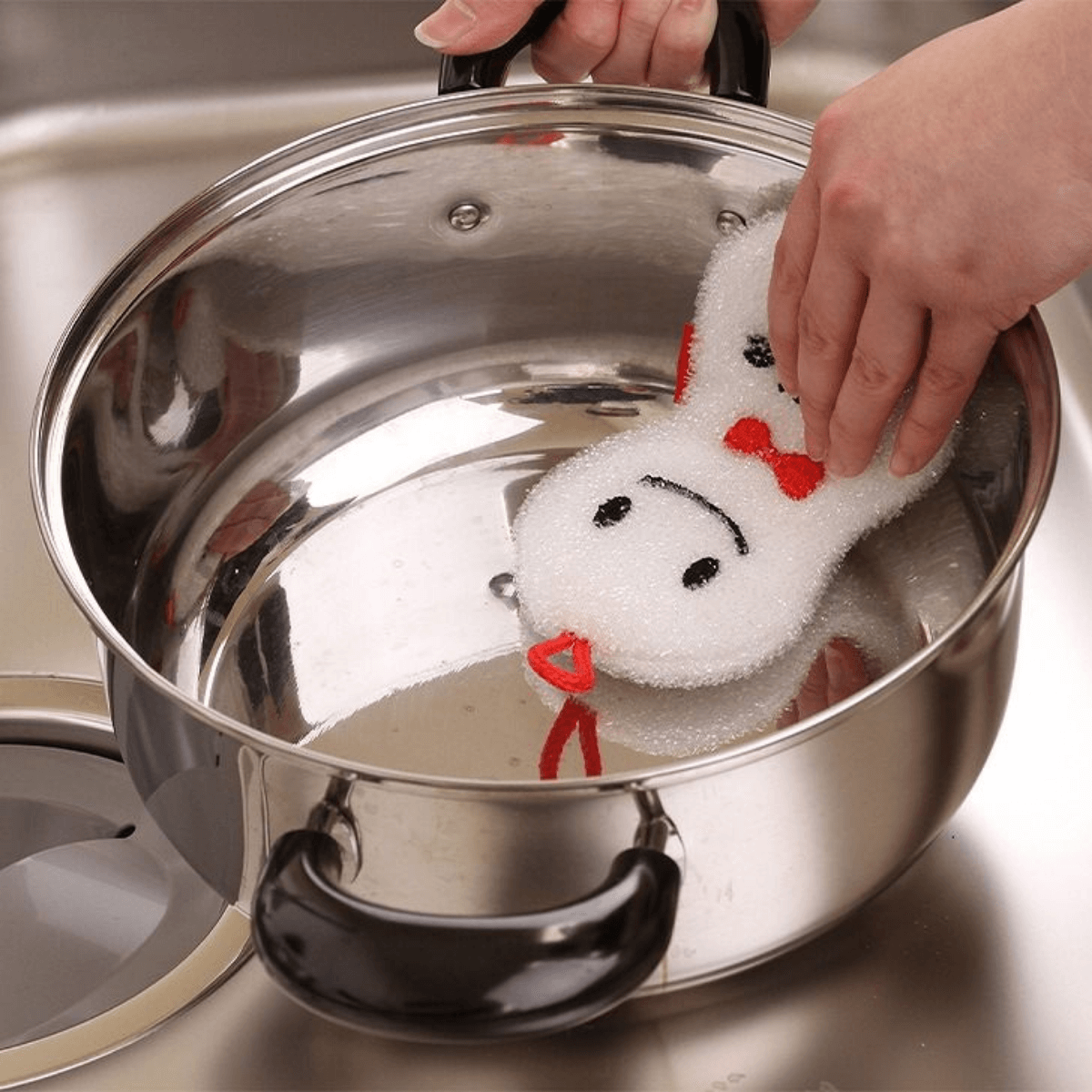 Sanbelm Nicott Smile Cleaning Sponge - White