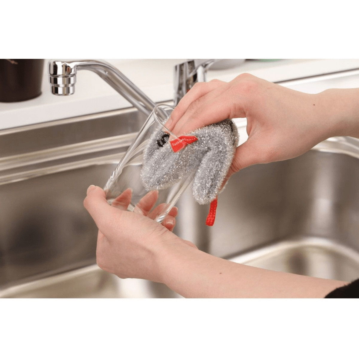 Sanbelm Nicott Good Cleaning Sponge - Grey