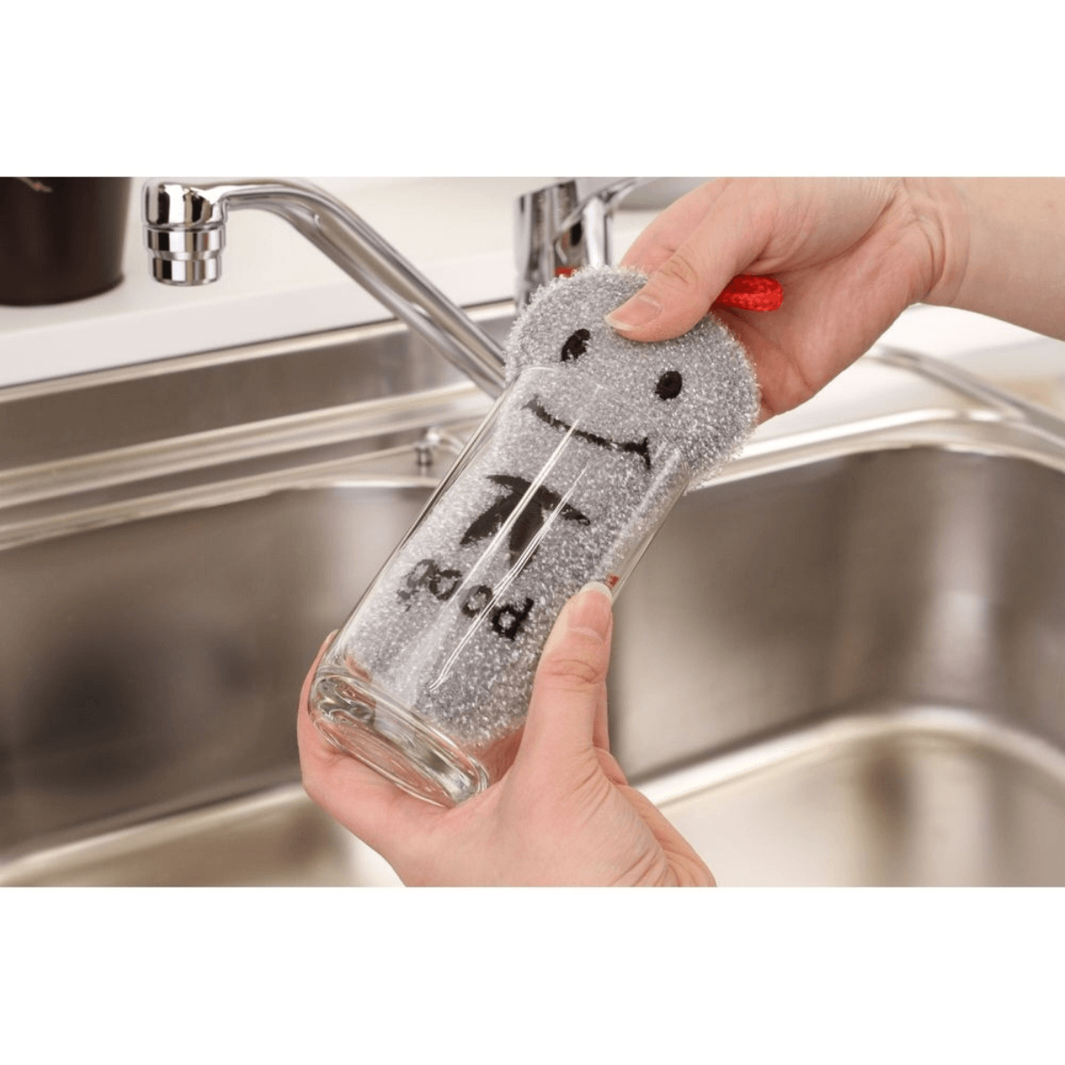 Sanbelm Nicott Good Cleaning Sponge - Grey