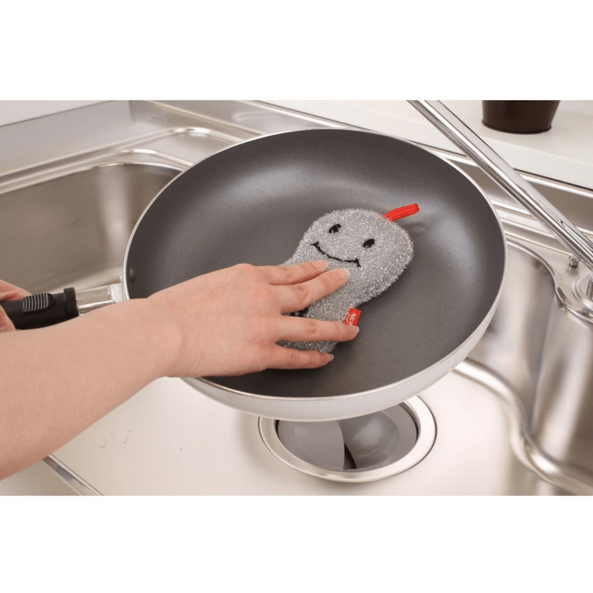 Sanbelm Nicott Good Cleaning Sponge - Grey