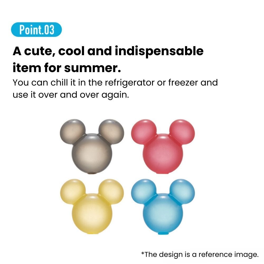 Skater Hard Ice Pack 4pc - Mickey Mouse