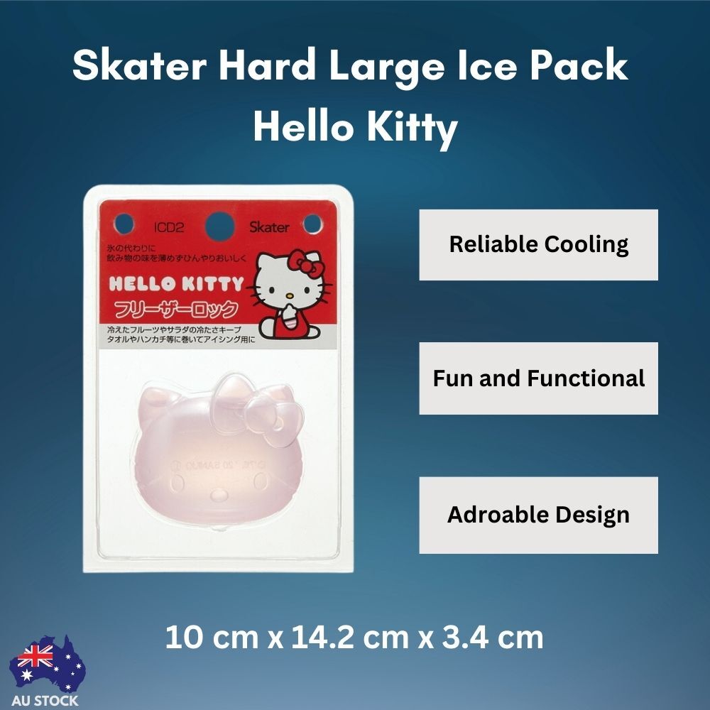 Skater Hard Large Ice Pack - Hello Kitty