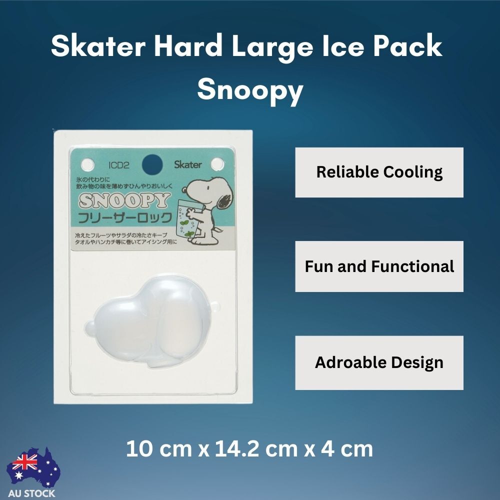 Skater Hard Large Ice Pack - Snoopy