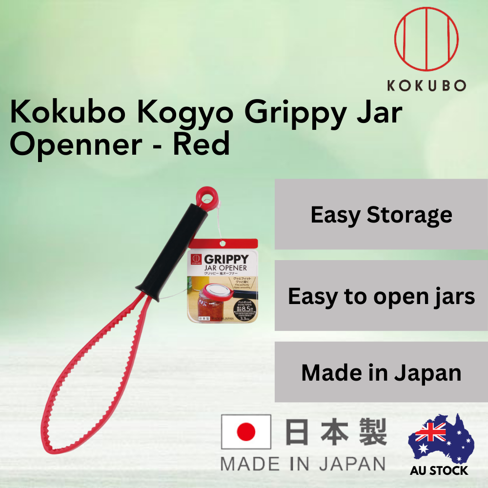 Kokubo Kogyo Grippy Jar Openner - Red