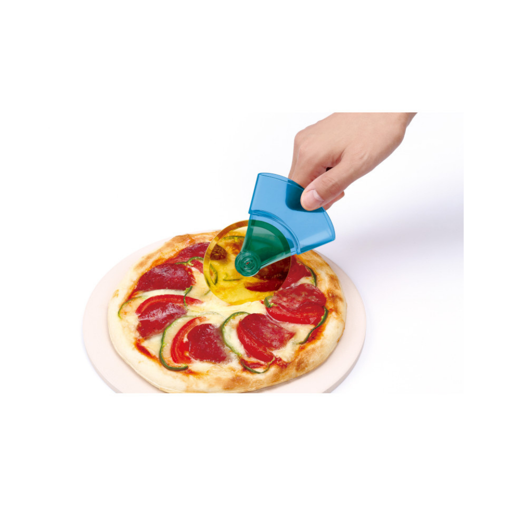 Kokubo Kogyo Swing Pizza Cutter - Blue