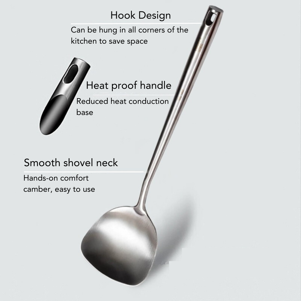 Cooker King S/S Wok Turner CK82596