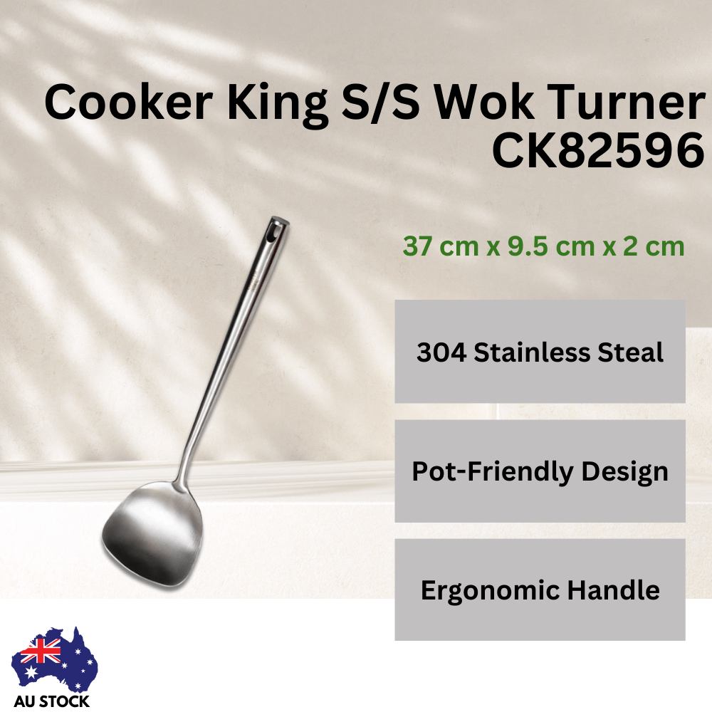 Cooker King S/S Wok Turner CK82596
