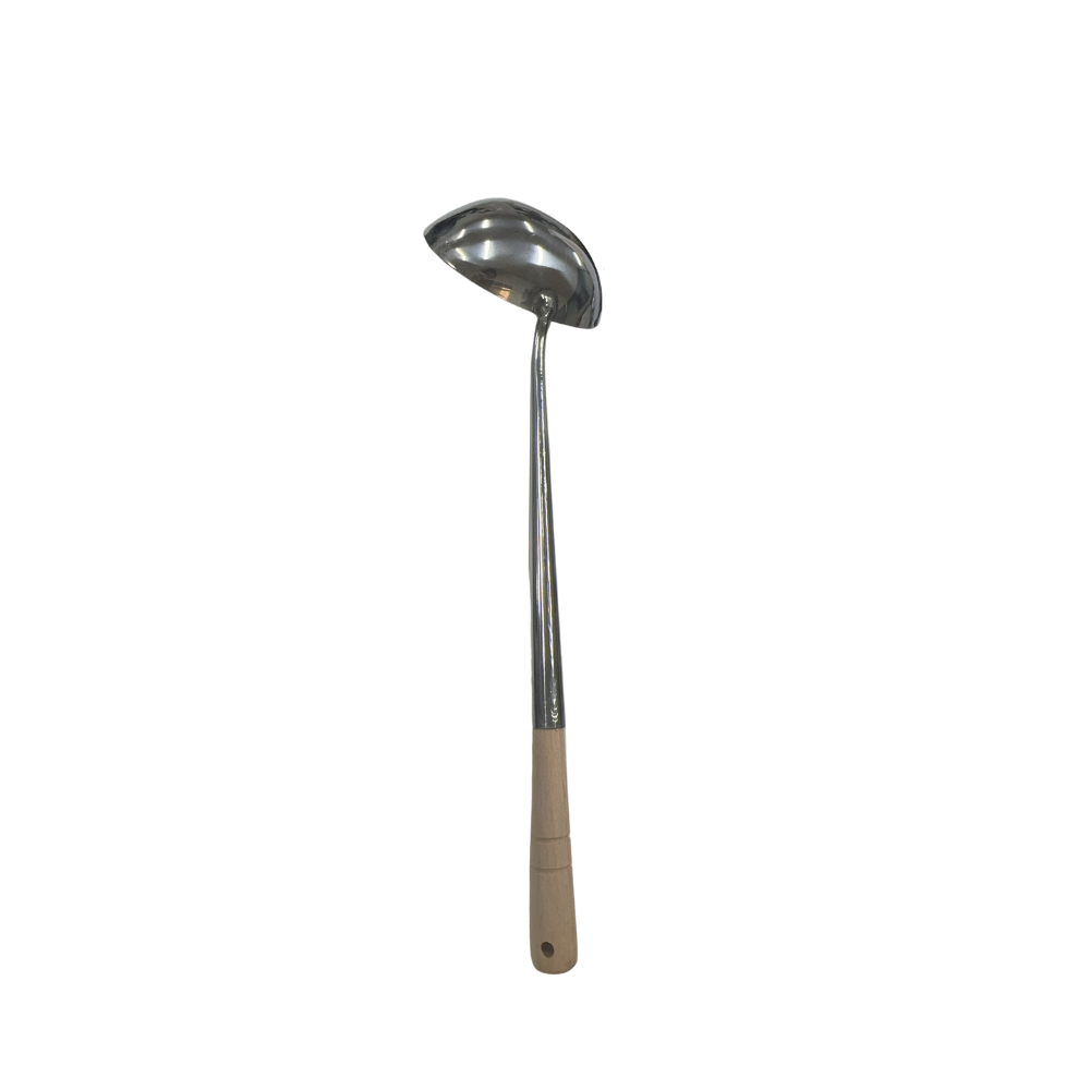 Kanda 18-0 Mini Chinese Oval Spatula