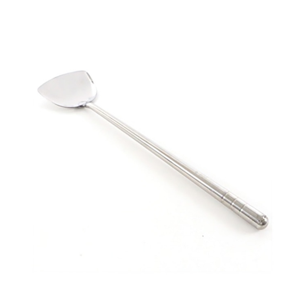 Kanda 18-0 Integrated Handle Pipe Chinese Spatula Medium