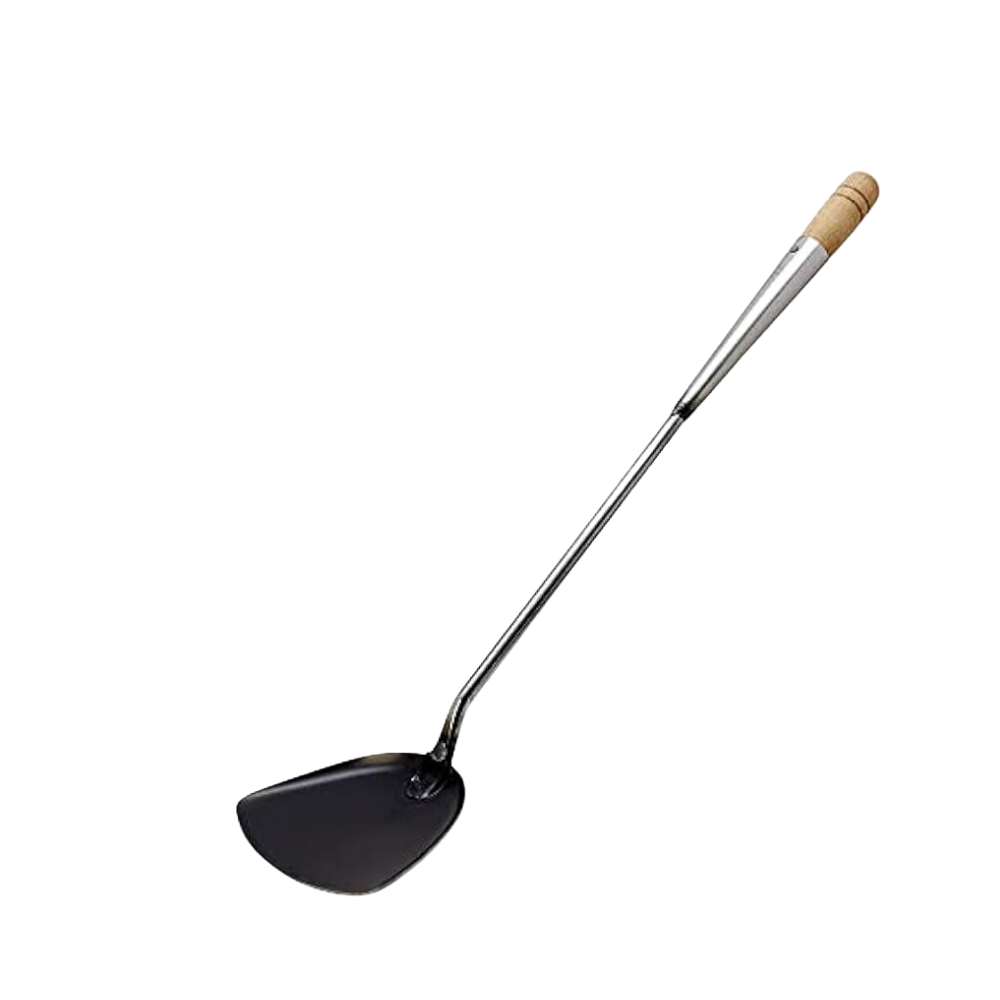 Kanda  Iron Pan/Iron (Superior) Chinese Spatula Large