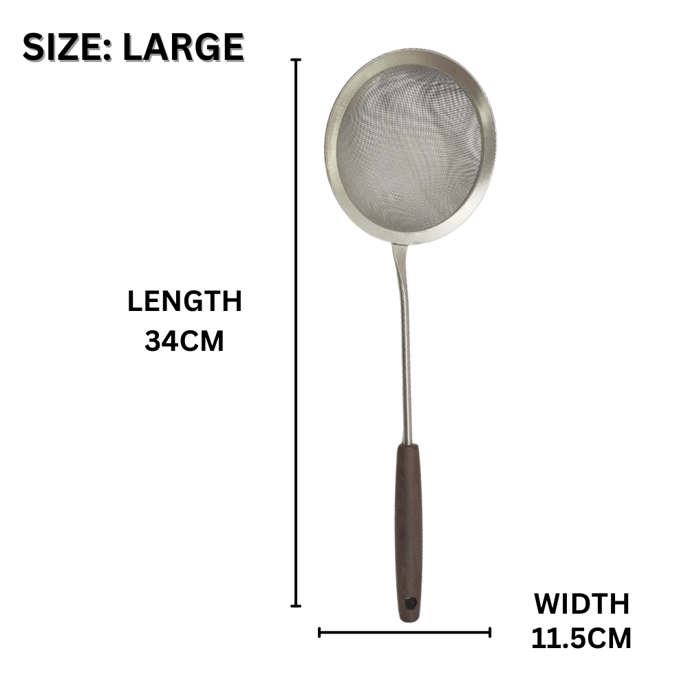 Cooker King Elegant Kitchen 304 Stainless Steel Skimmer Large