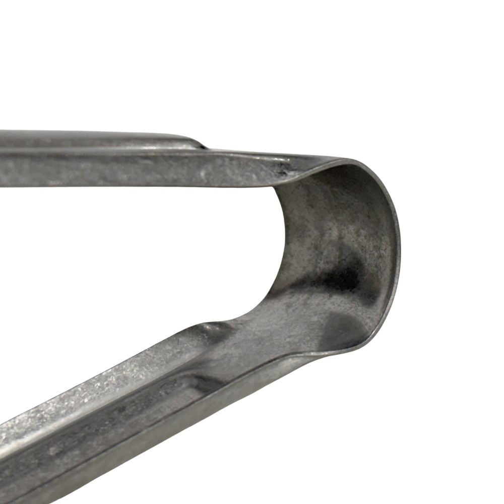 Kylin Retro-Style 304 Stainless Steel Tongs with Drainage Slots