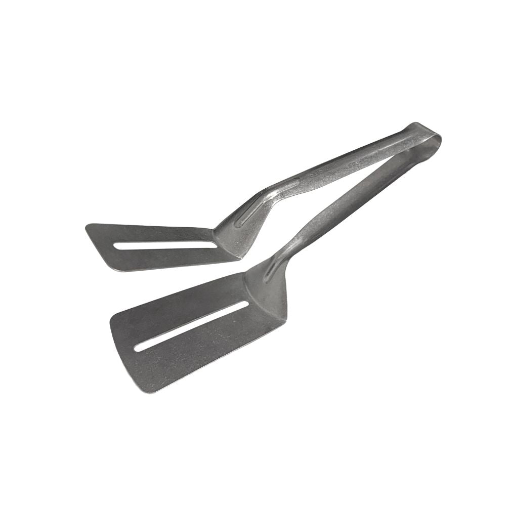 Kylin Retro-Style 304 Stainless Steel Frying Shovel Clip with Drainage Slots