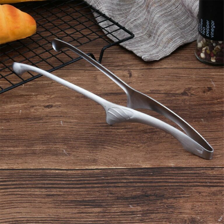 Kylin Korean Retro-Style Self-Standing Grill Tongs with Round Head