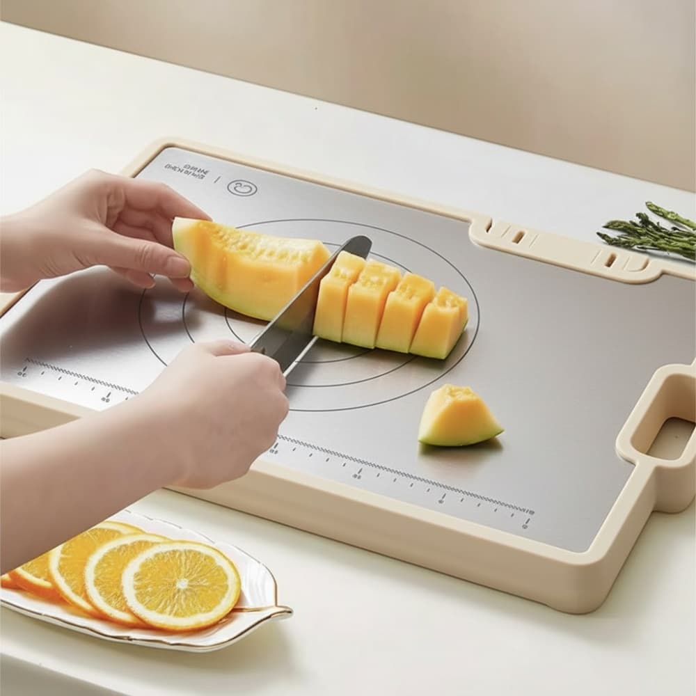 Cooker King 304 S/S Double Side Cutting Board 42*30cm