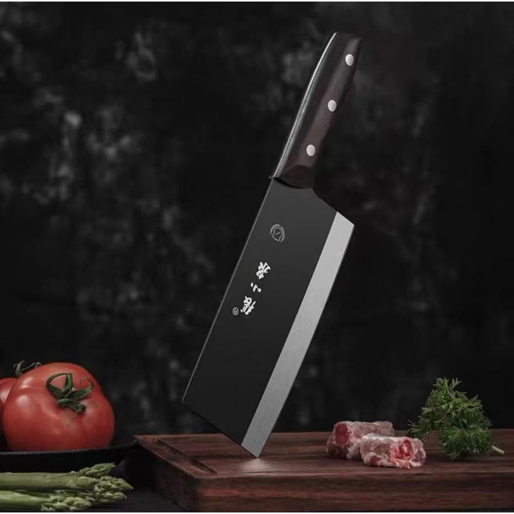 Zhang Xiaoquan D100581 Black Knight Series Chopping Knife 185mm