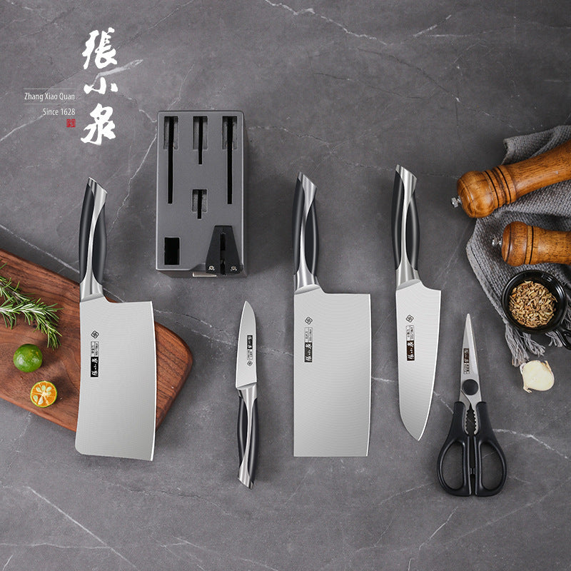 ZXQ Zhangxiaoquan D31510100 Sailling Plus Series 6pc Knife Block Set