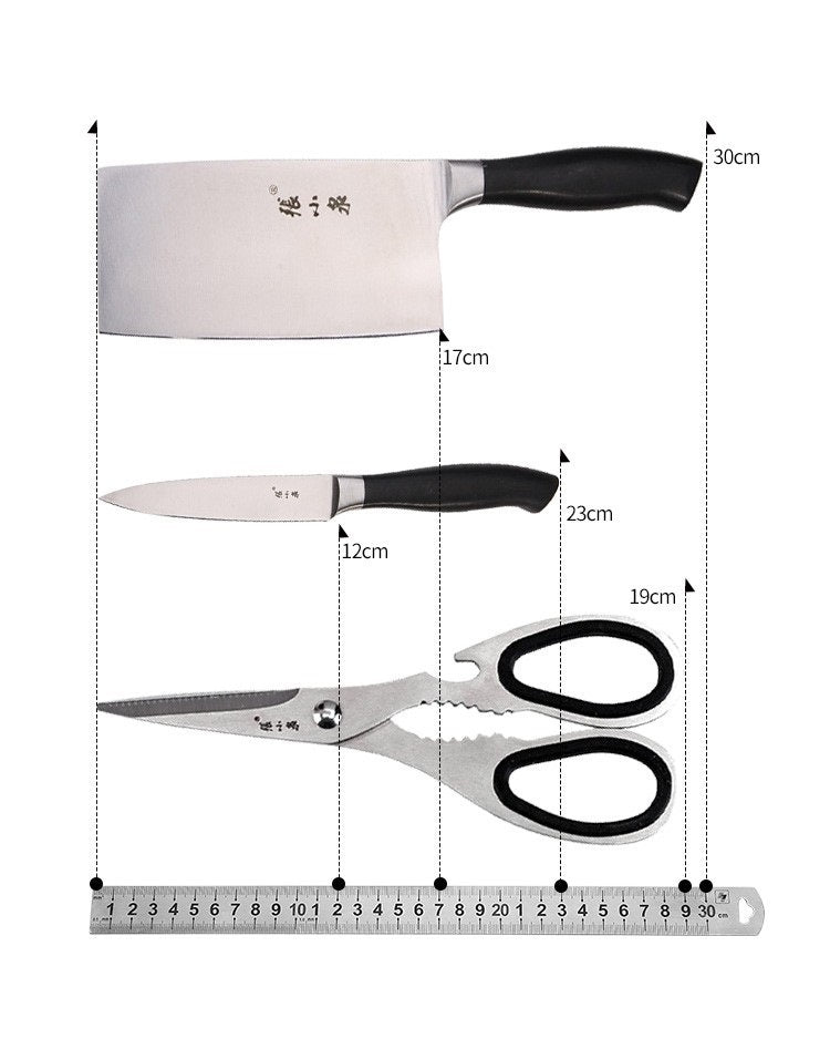 ZXQ Zhangxiaoquan S80300100 Knife & Shears Stainless Steel Scissors Set - 3pc