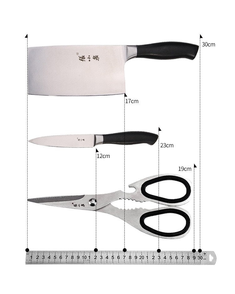 ZXQ Zhangxiaoquan S80300100 Knife & Shears Stainless Steel Scissors Set - 3pc