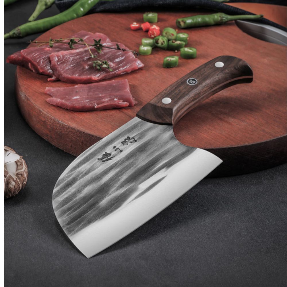 ZXQ D51242400 Ancient Forging Series Round Head Chinese Chef's Knife 160mm