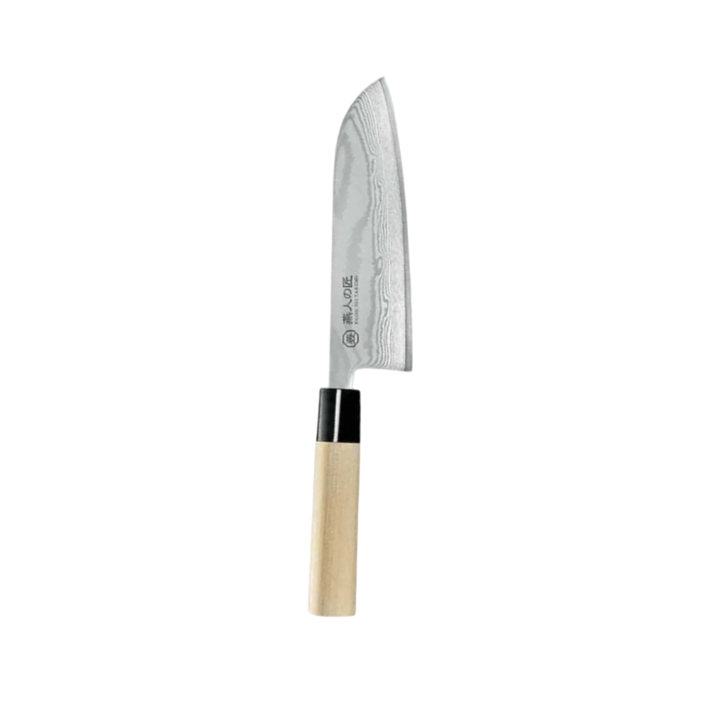 Yokoyama Enjin No Takumi Santoku Knife 165mm Made In Japan