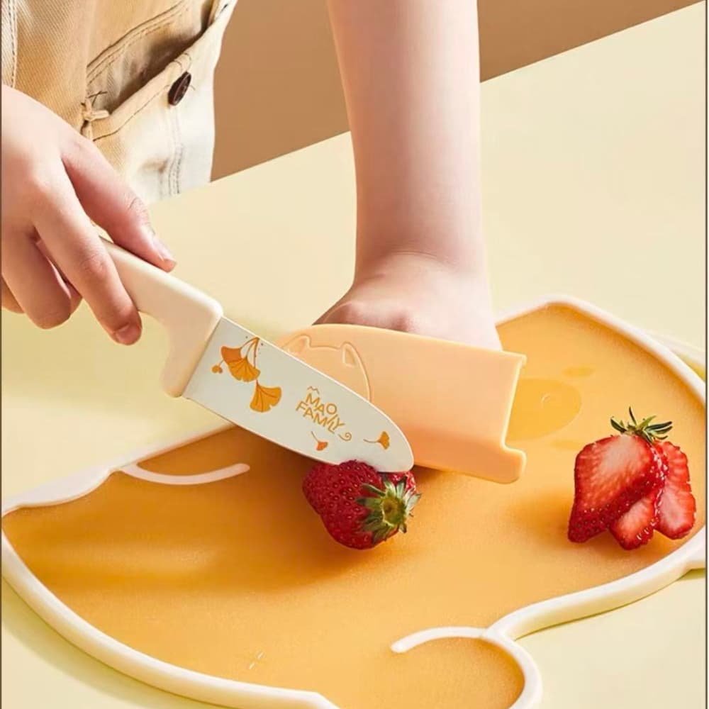 Cooker King Mew Mew Safety Fruit Knife