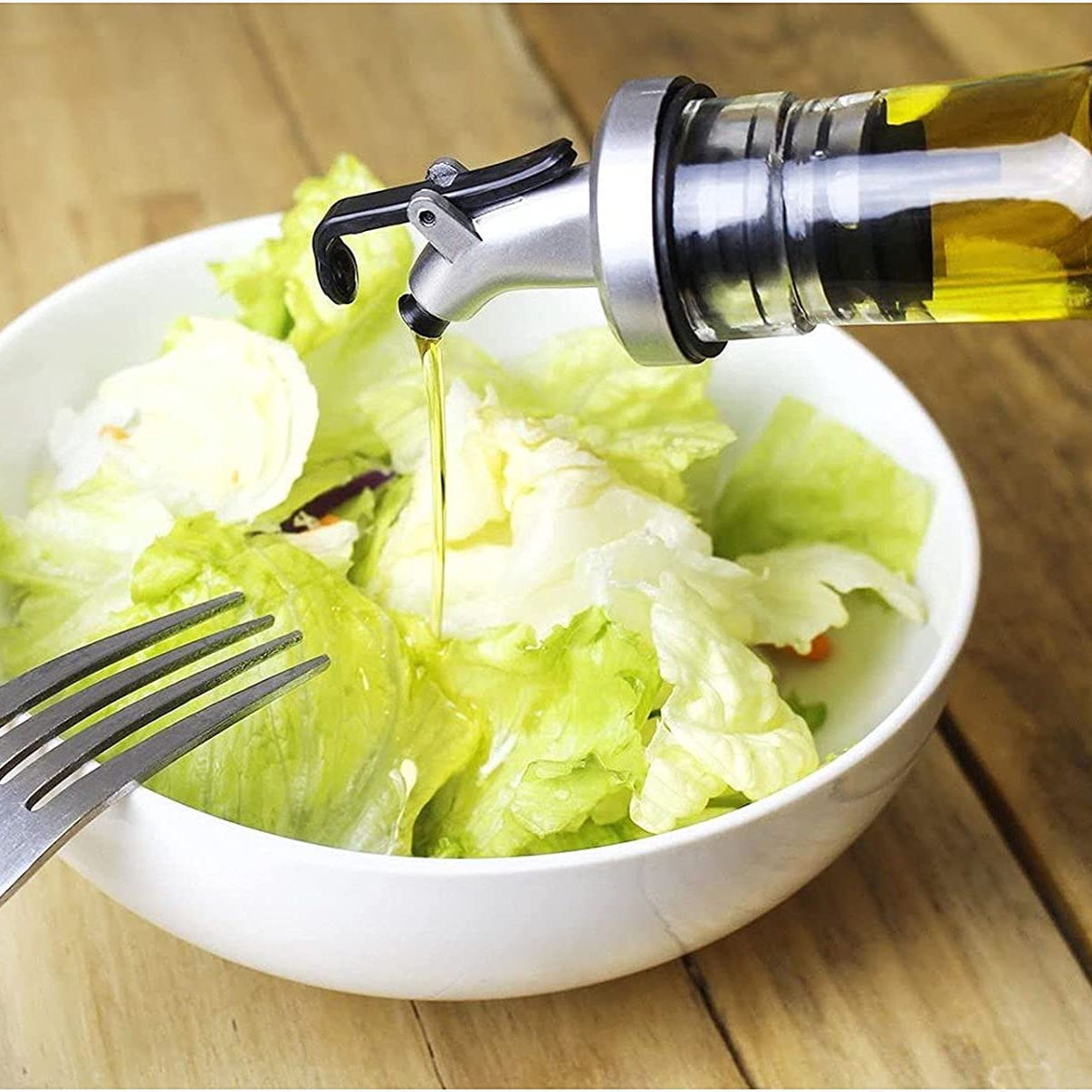 Salad Olive Cooking Oil and Vinegar Dispenser Bottle Seasoning Sauce Container 1pc