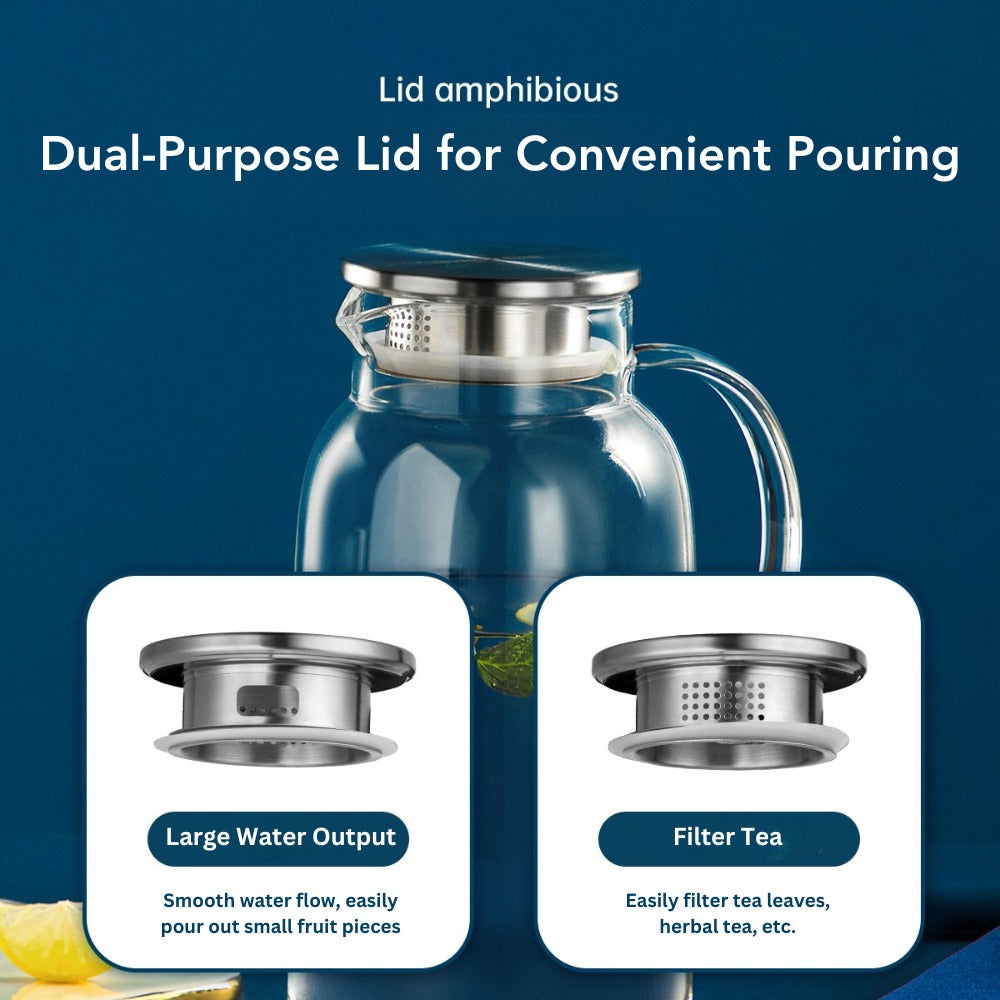 Cooker King Home Glass Water Jug