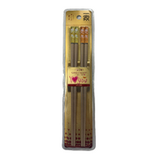 Yesjoy Sweet Heart Alloy Chopsticks 2 Pair KJ397A