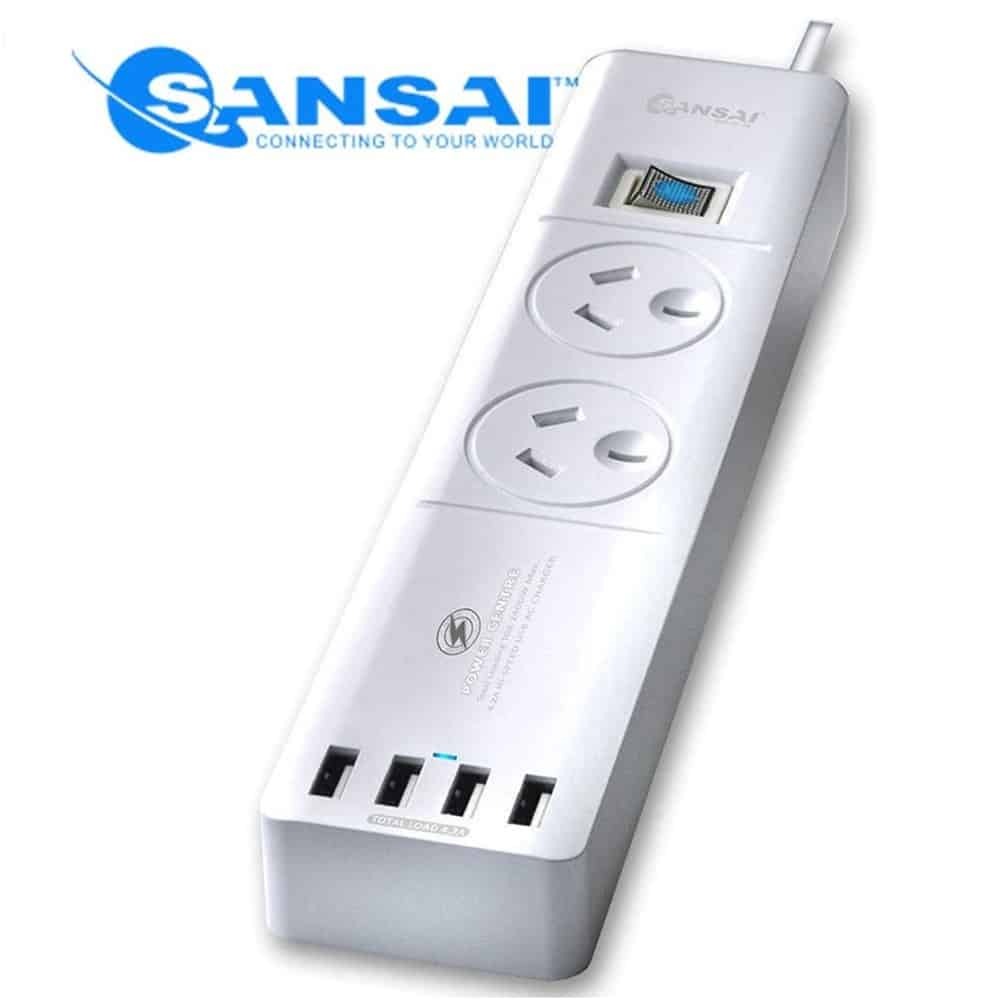 Sansai USB Power Board 2 Sockets