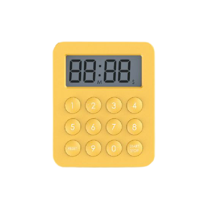 Robo Taylor 12 Button Digital Timer Cooking Countdown Controller Yellow