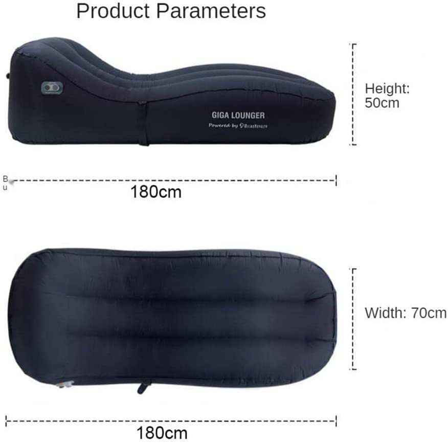 Giga Automatic Inflatable Lounger Waterproof Lazy Sofa Air Bag Bed For Beach Sleeping