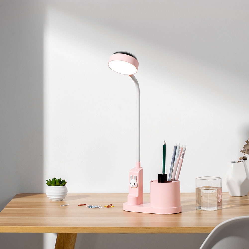 XYD T2 Phantom Desk Lamp Table Projector with Phone Holder in Pink