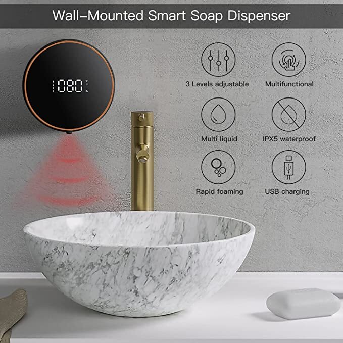 XYD Wall Mounted Smart Automatic Soap Dispenser