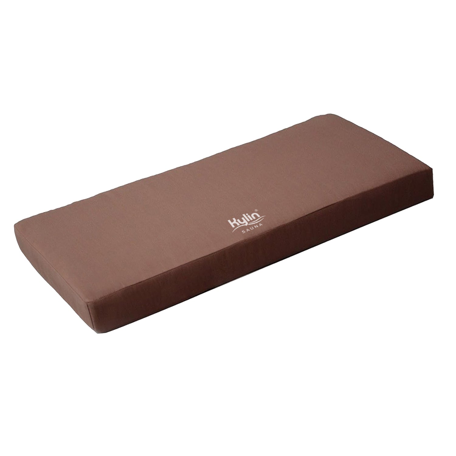Kylin Sauna Seating Cushion Mat for 1 person sauna Extra Thick (M) 85*40*8 ?Dark Brown
