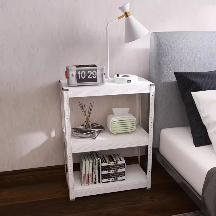 Kylin Storage Shelf Racking Shelving Steel Rack Pallet Storage (3 Tiers) 600mm*300mm*800mm