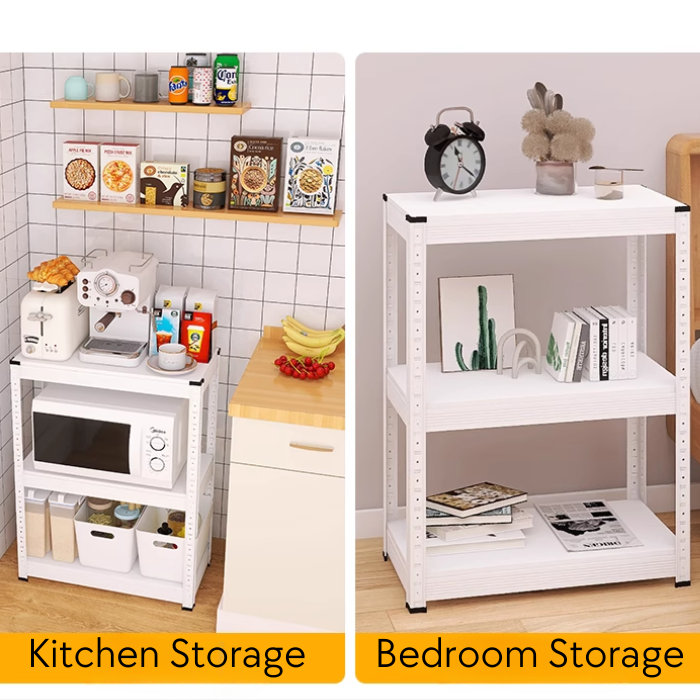 Kylin Storage Shelf Racking Shelving Steel Rack Pallet Storage  (3 Tiers) 800mm*400mm*800mm