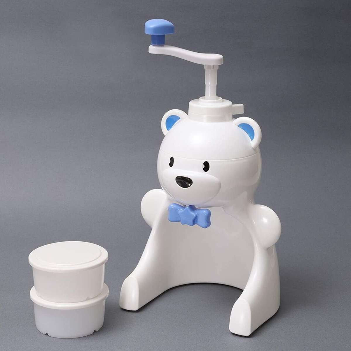 Pearl Life Manual Shaver Ice Maker - Bear, Pearl Metal Manual Fluffy Shaved Ice Maker White Polar Bear Kakigori Snow Cone