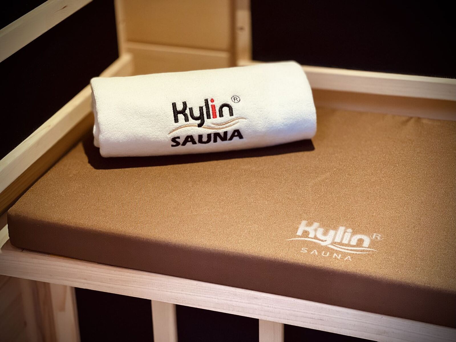 Kylin Sauna Seating Cushion Mat for 2 person sauna- 107*42*5 ?Dark Brown