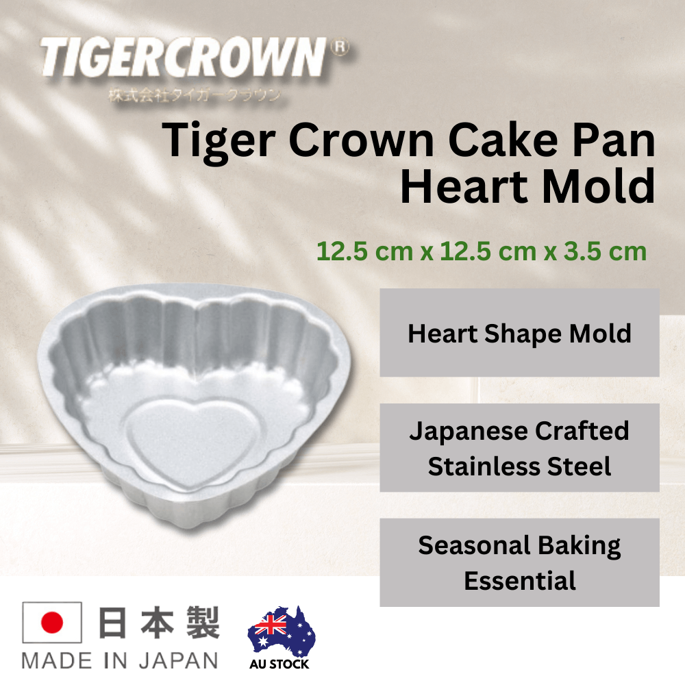 Tiger Crown Cake Pan Heart Mold