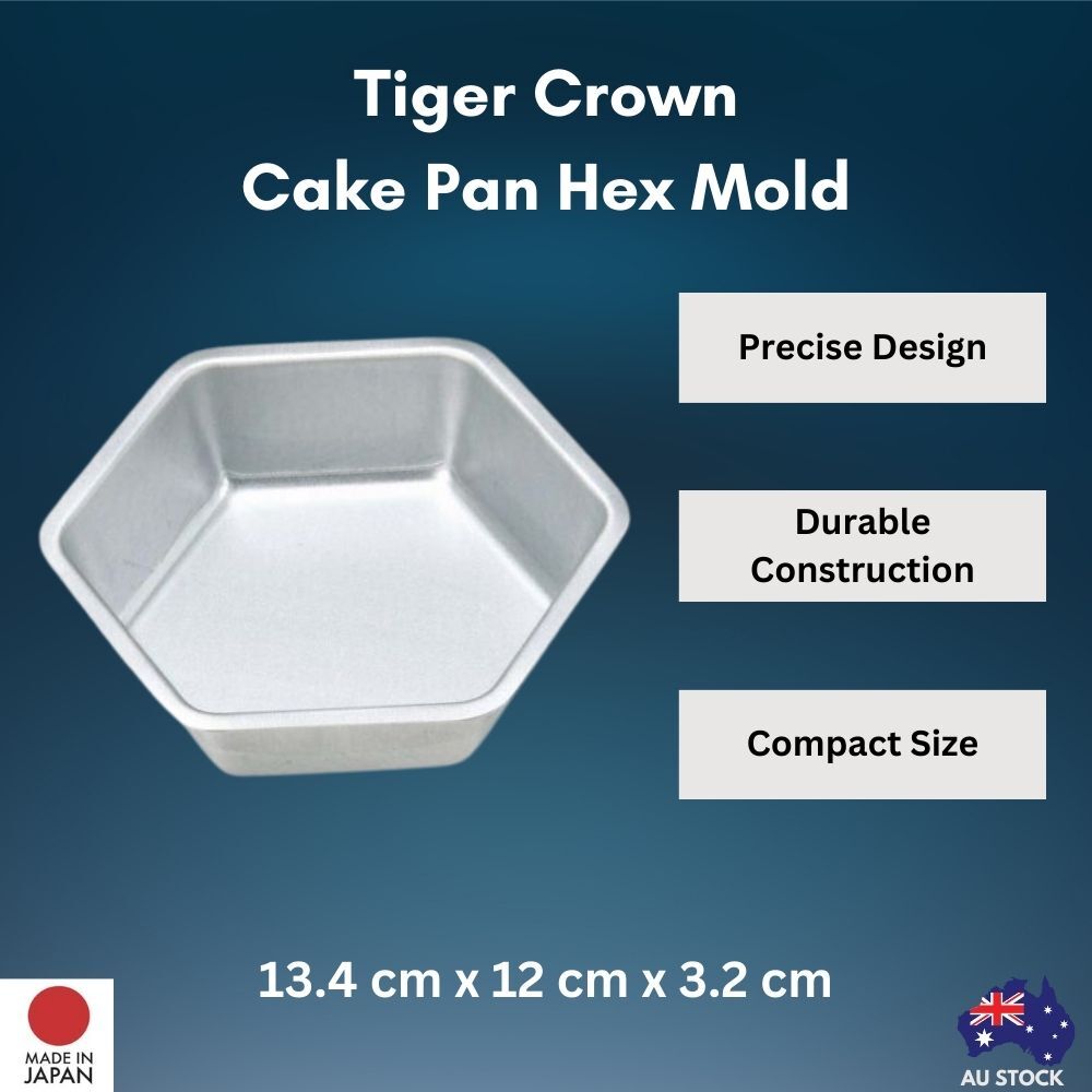 Tiger Crown Cake Pan Hex Mold